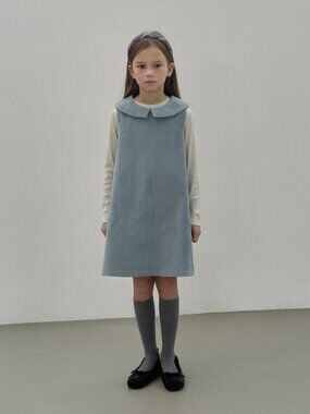 Cotton Velvet Hepburn Dress - Sizes 2-5Y